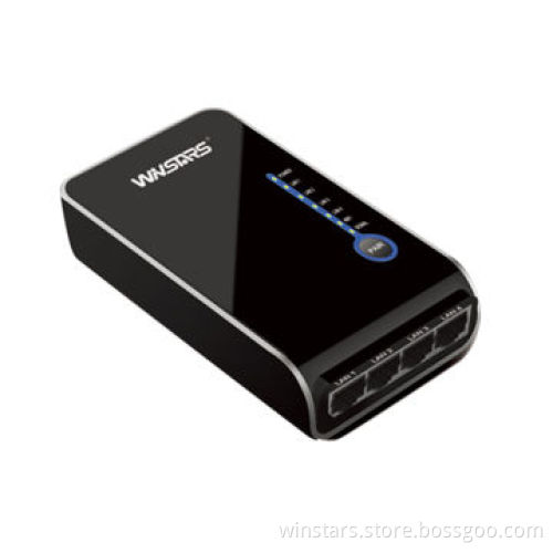 4-port Mini Powerline Adapter Starter Kit(500Mbps)